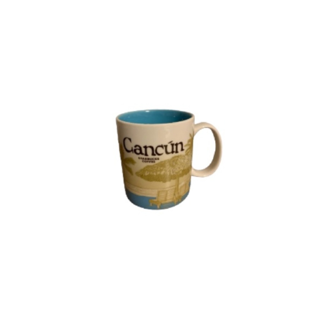 Starbucks “You Are Here” Cancun Cream Ceramic Mug